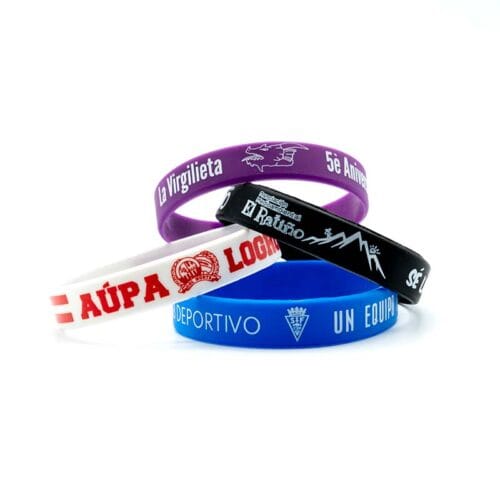 pulseras de silicona con frases